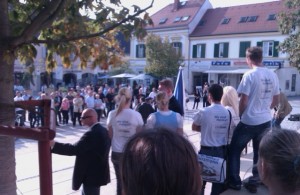 Strache in Gleisdorf 2